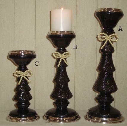 Black Luster Candle Pillar-1