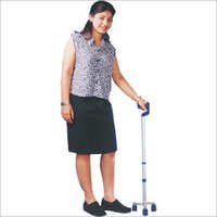 Rubber Rehaid Crutch Stick Tripoid
