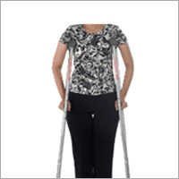 Invalid Underarm Auxiliary Crutches Pair
