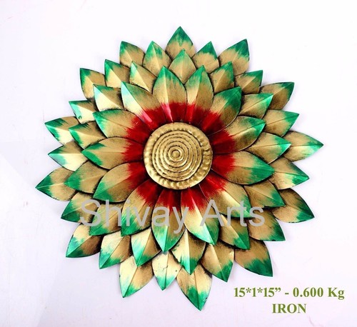 Metal Iron Flower Floral Wall Decor Wall Hanging