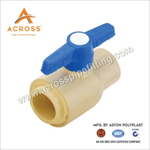 Round Cpvc Ball Valve