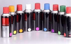 Aerosol Spray Paint Cans