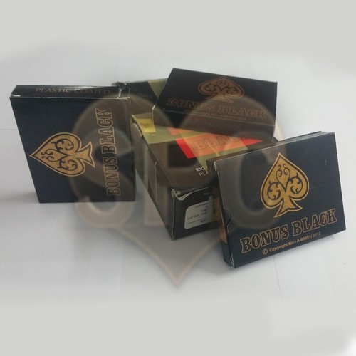 Black Bonus Marked Playing Cards LQ