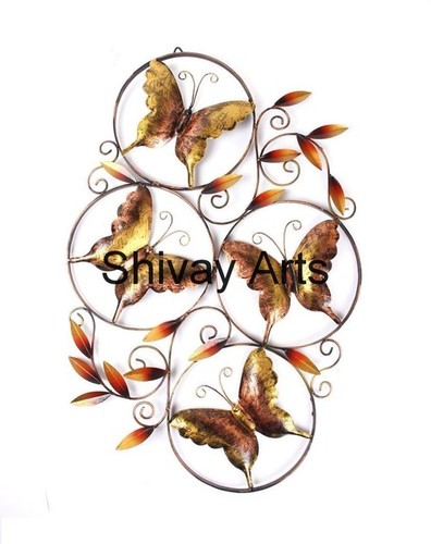 Metal Iron Butterfly Small Decor Hanging