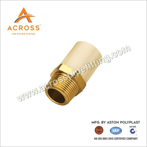 Round Cpvc Brass Mta Pipe Fittings