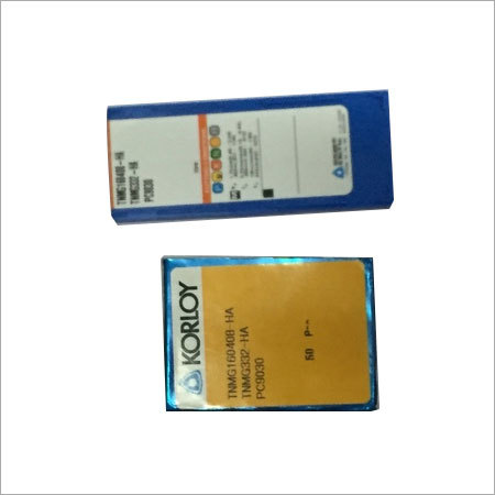 Korloy Tnmg 160408 HA Pc 9030 Carbide Insert - PVD Coated, Triangle Shape, High Wear-Resistance for Stainless Steel Turning | TiAlN Film for Dry Cutting Performance