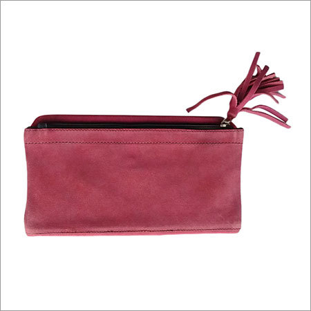 Elegant Leather Ladies Pouches