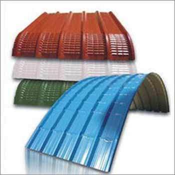 Color Coated Curvatures Roofing Sheet