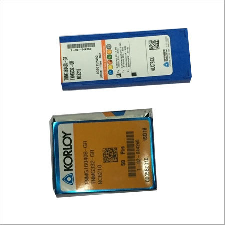Korloy Tnmg 160408 GR Nc 6210 Carbide Insert - Carbide Material, Triangle Shape , PVD Coating for Enhanced Tool Life in Grey and Ductile Cast Iron