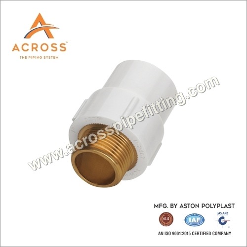 White Upvc Brass Mta