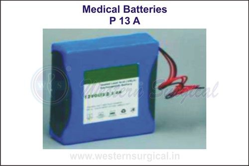 P 13 A MEDICAL BATTERIES