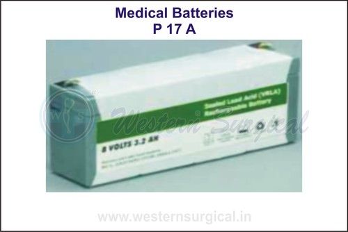 P 17 A MEDICAL BATTERIES