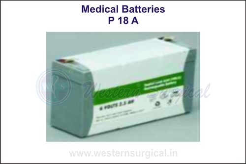 P 18 A MEDICAL BATTERIES