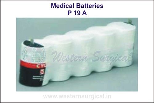 P 19 A MEDICAL BATTERIES