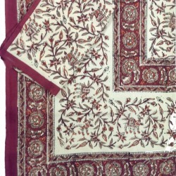 Kalamkari Print Bed Sheet