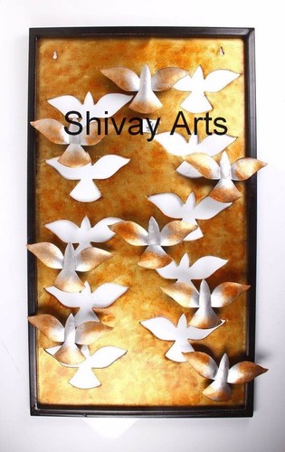 Metal Iron Bird Wall Decor Wall Hanging