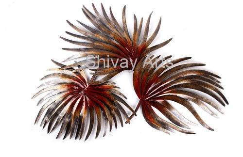 Metal Iron Floral Flower Wall Decor Wall Hanging