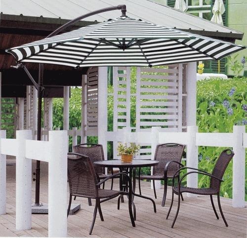 Congo Style Wicker Outdoor Coffee Set No Assembly Required