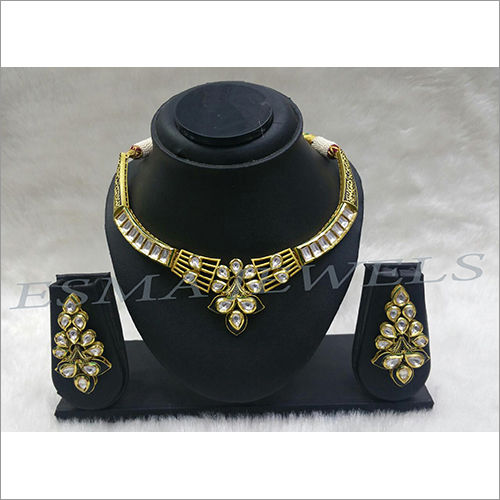 Polki Diamond Necklace Sets