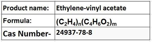 Ethylene-Vinyl Acetate - Elastomeric Polymer, Density 0.92-0.97 g/cm³ | Flexible, Rubber-Like, Electrical Insulation