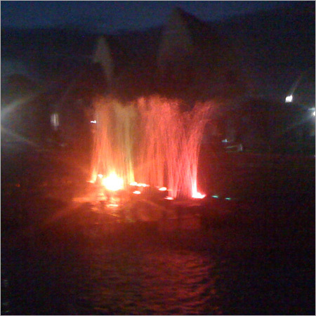 LED Light Music Fountain