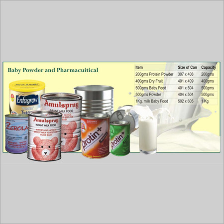 Printed Tin Containers