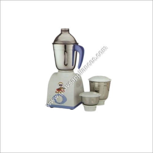 White And Pink Automatic Mixer Grinder