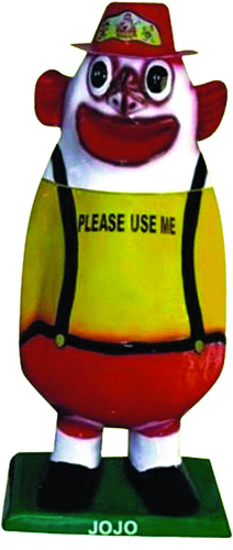 Potata Man Fiber Medium Dustbin