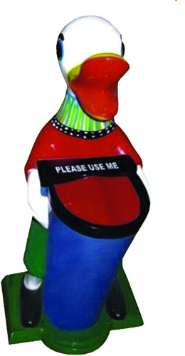 Duck Fiber Medium Dustbin