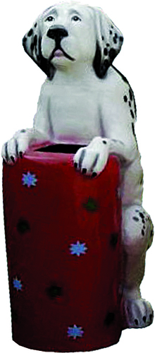 Dog Fiber Medium Dustbin