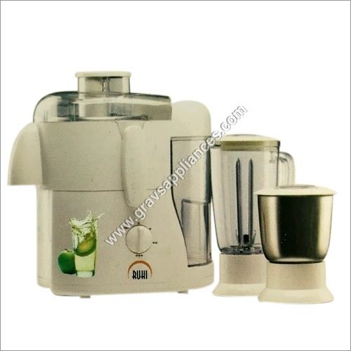 White 1.5 Ltr Juicer Mixer Grinder