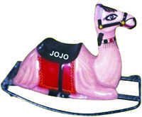 Camel Big Fiber Rocker with Iron Frame