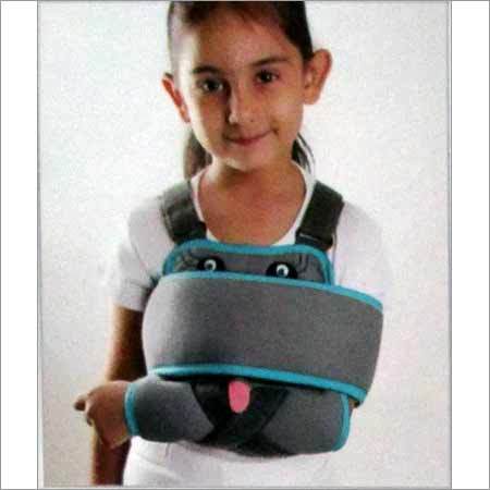 Universal Shoulder Immobilizer - Neoprene Foam, Adjustable Size, Gray | Adjustable Straps, Comfortable Padding, Lightweight Design