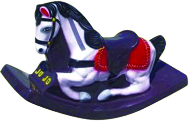 Horse Full Big Fiber Rocker