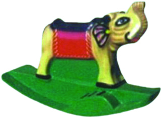 Elephant Full Big Fiber Rocker