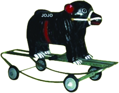 Bear Small Rider & Rocker with Iron Frame