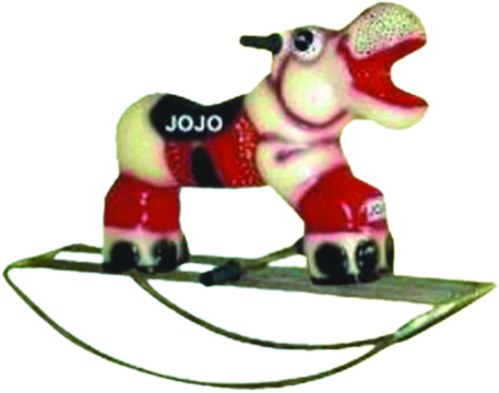 Rhino Small Rider & Rocker with Iron Frame