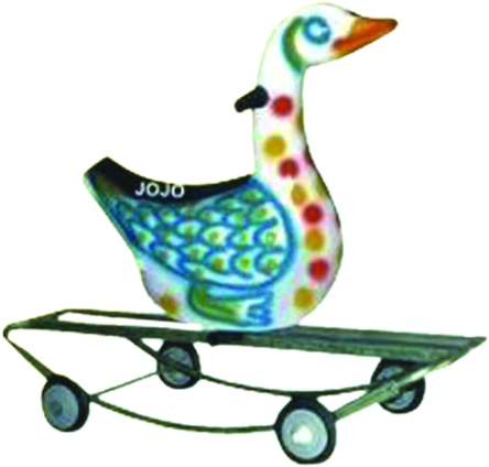 Duck Small Rider & Rocker with Iron Frame