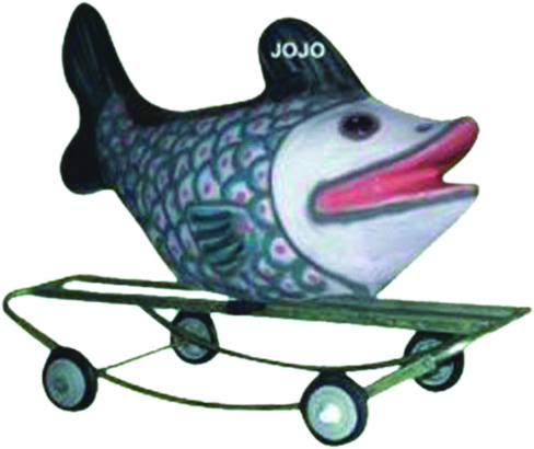Fish Small Rider & Rocker with Iron Frame