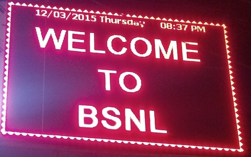 Single Color LED Display Board