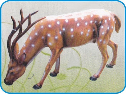 Barasingha Fiber Animal Figure
