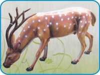 Barasingha Fiber Animal Figure
