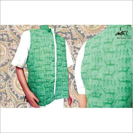 Indo Western Khadi Jacket