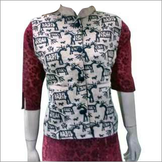 Ladies Ethnic Khadi Jacket