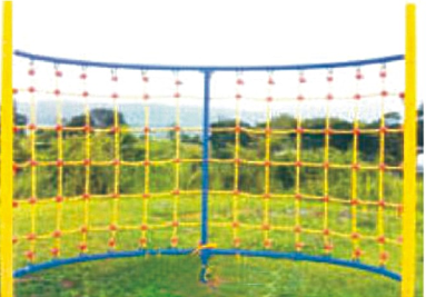 Half Round Net Climber