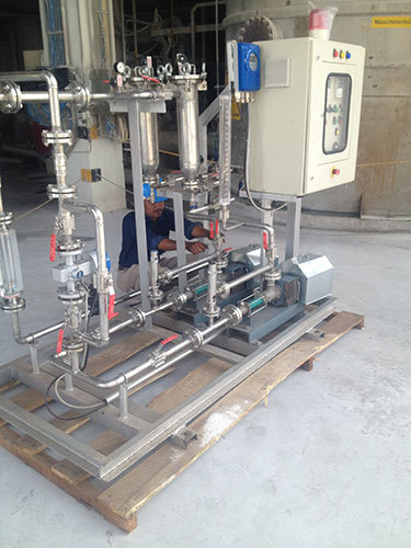 Chemical Feed Dual Pump Skid System