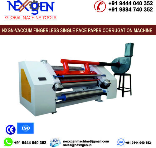 VACCUM FINGERLESS SINGLE FACE PAPER CORRUGATION