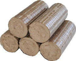 sawdust briquette