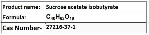 Sucrose Acetate Isobutyrate