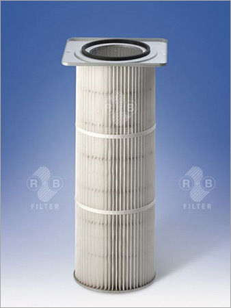 Dust Filter Cartridges 327 mm with Rectangular Flange